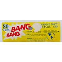 VINTAGE *NEW* 1970's Bang Bang Single Shot 80 Plastic Caps for Toy Guns Italy