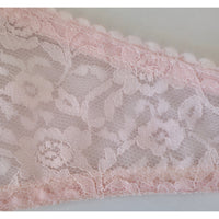 VINTAGE *NEW* 1960's Women's Pink  Lace Push-Up Bra Size 36B