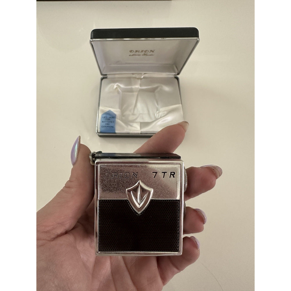 VINTAGE *NEW* 1960's Orion 7TR 7 Transistor Micro Pocket Radio Japan