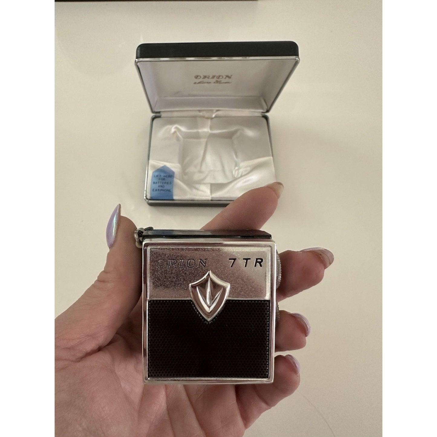 VINTAGE *NEW* 1960's Orion 7TR 7 Transistor Micro Pocket Radio Japan