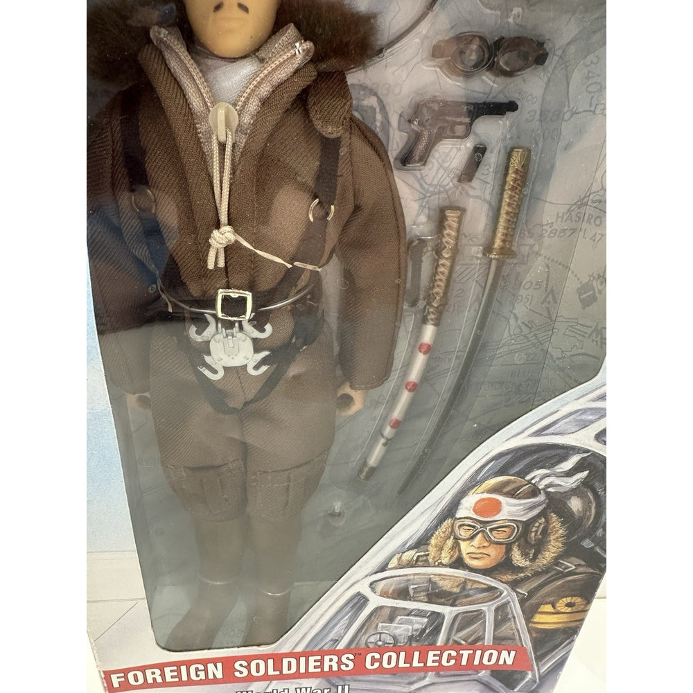 VINTAGE *NEW* 2000 GI Joe WWII Japanese Zero Pilot Foreign Soldiers Collection