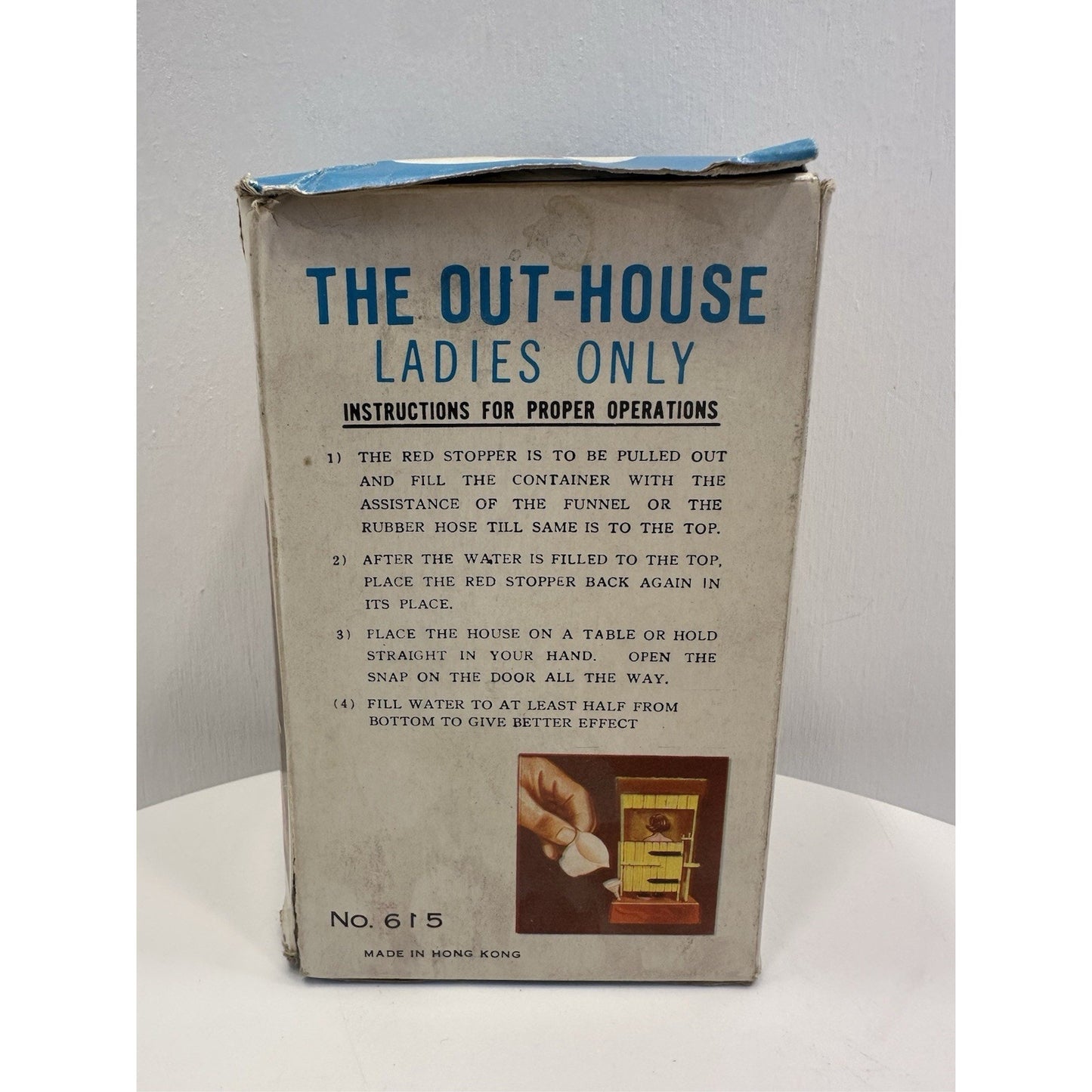 VINTAGE *NEW* 1960's The Ladies Outhouse Novelty Toy