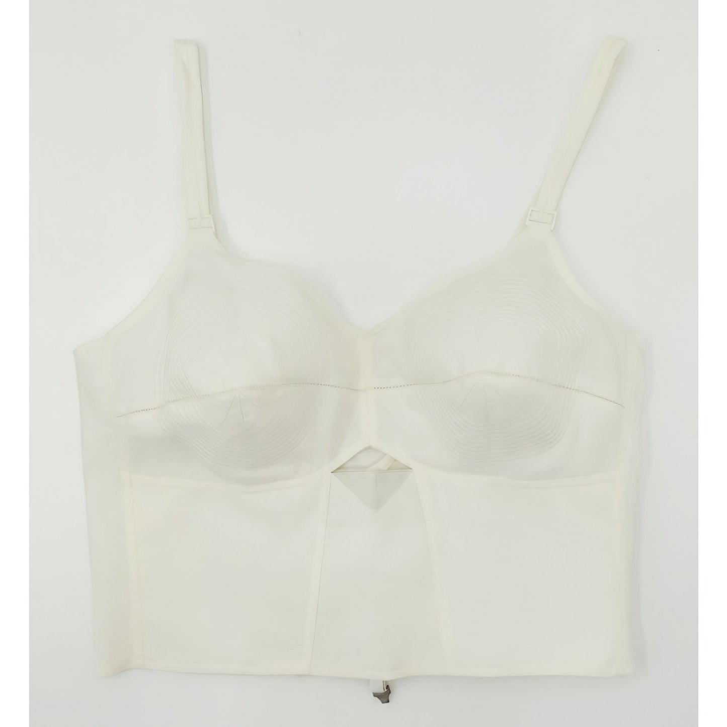 VINTAGE *NEW* 1960's Easi-Action Women's White Long-Line Bullet Bra 40C Lot 3