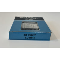 VINTAGE *NEW* 1980's Sharp Elsi Mate EL-8141 Electronic Calculator JAPAN