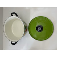 VINTAGE *NEW* 1970's 7-piece Green Lid Pot Pan and Skillet Set - RARE | Movie