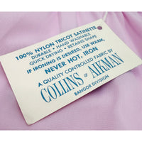 VINTAGE *NEW* 1960's Collins Aikman Women's Light Pink w/Lace Slip Skirt Size M