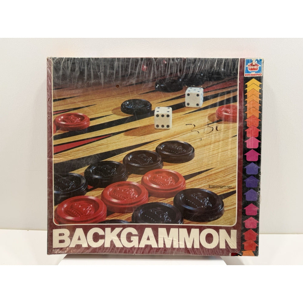 VINTAGE *NEW* 1970's Hasbro Backgammon Classic Edition Board Game