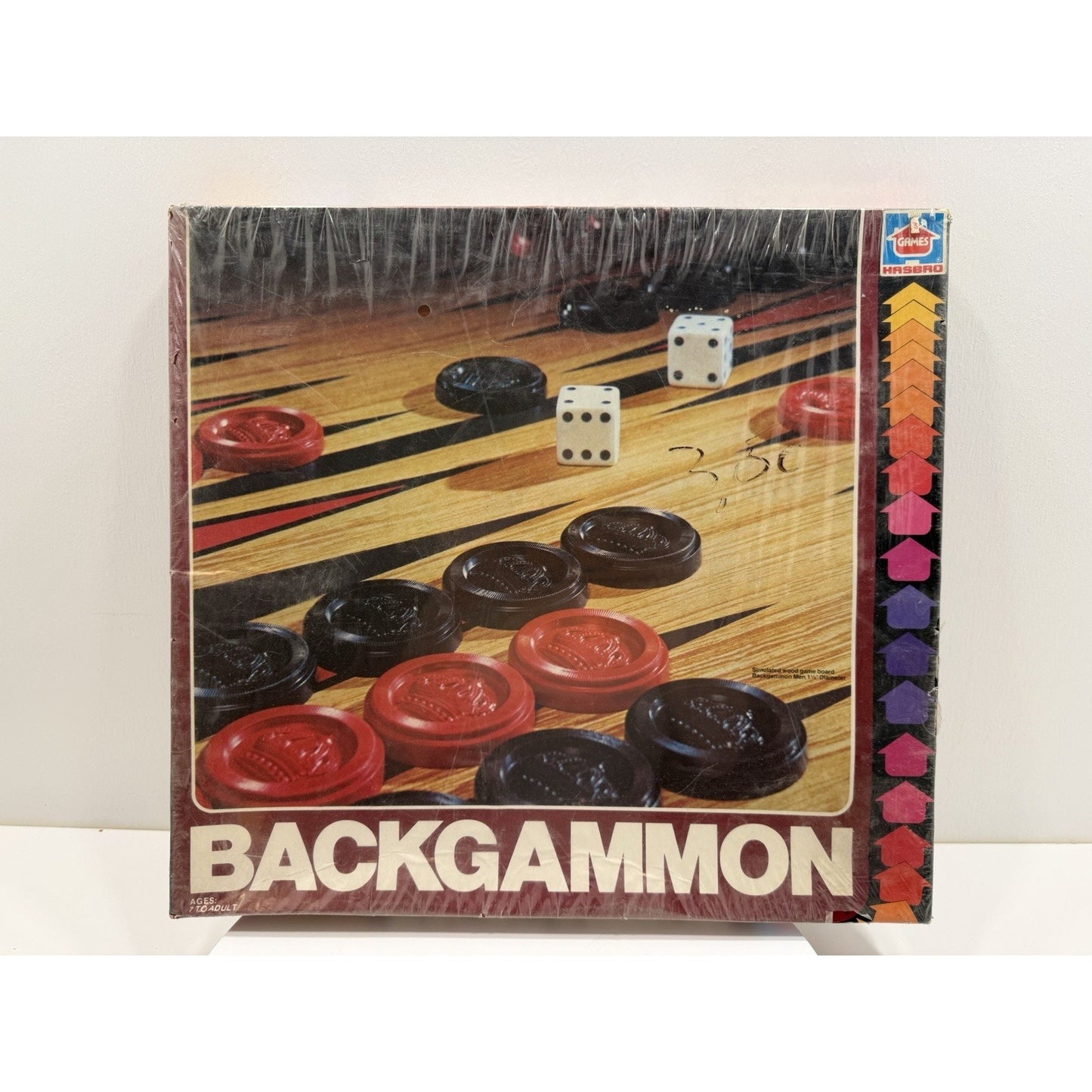 VINTAGE *NEW* 1970's Hasbro Backgammon Classic Edition Board Game