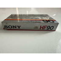 VINTAGE *NEW* SONY HF90 Blank Cassette Tape Type 90 Mins HiFi