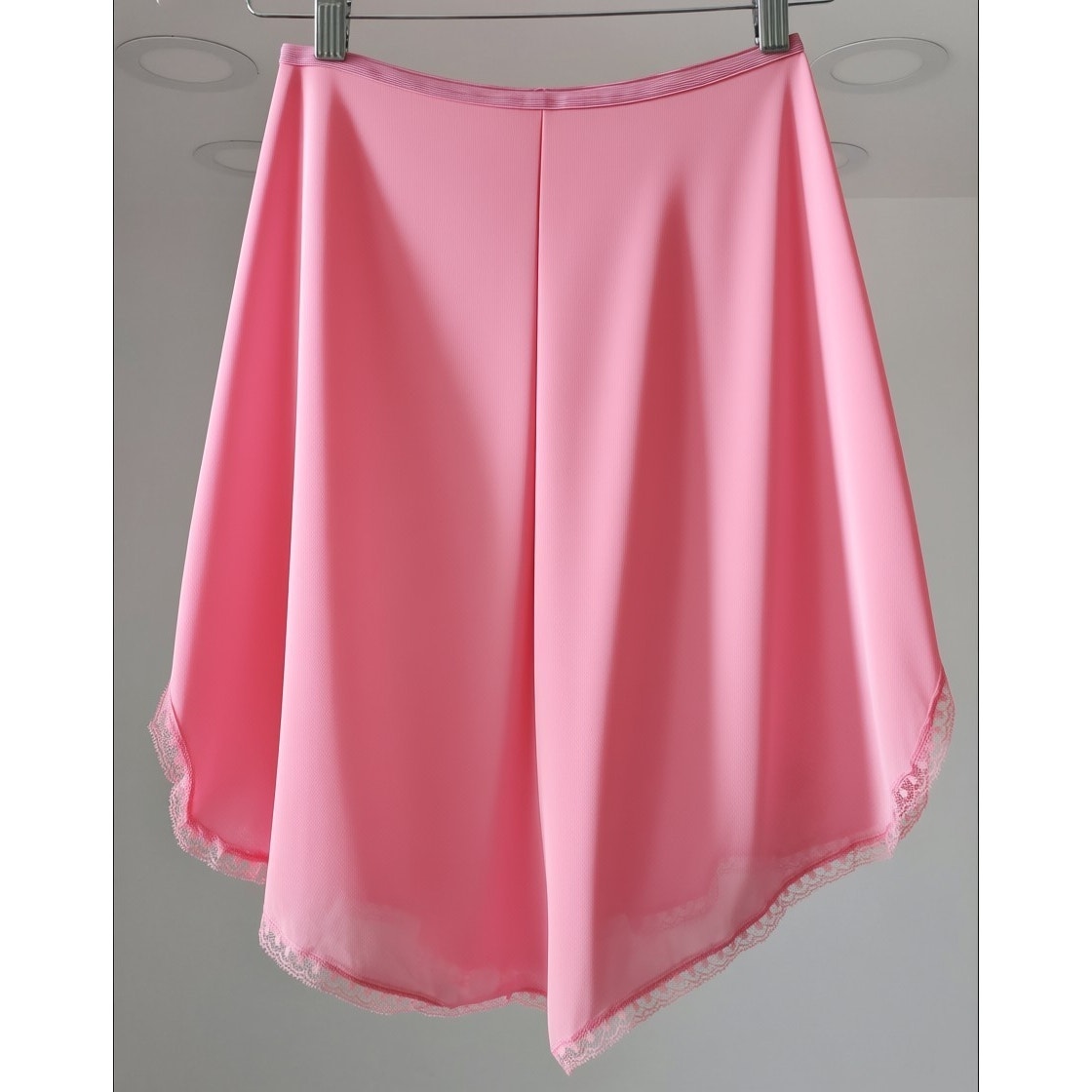 VINTAGE *NEW* 1960's Movie Star Pink with Lace Bloomers Leggings Panties Sz  XXL