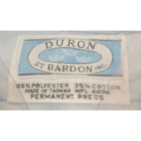 VINTAGE *NEW* 1960's Men's Light Blue Shirt Poly/Cotton Blend Size 14.5-32 by Duron