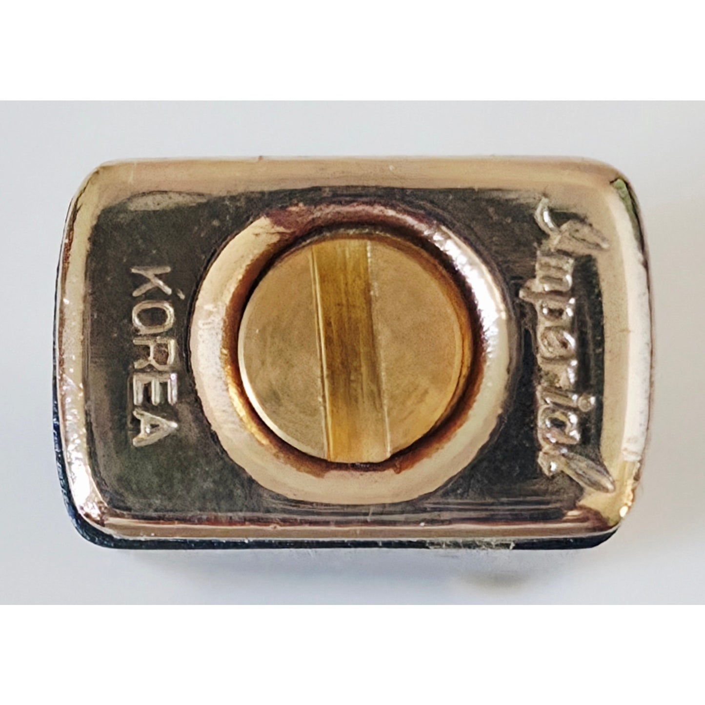 VINTAGE *NEW* 1950's Imperial Black and Gold Butane Lighter