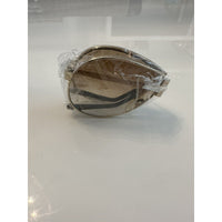 VINTAGE *NEW* 1980's Ferarri Foldable Aviator Sunglasses Gold Metal/Case