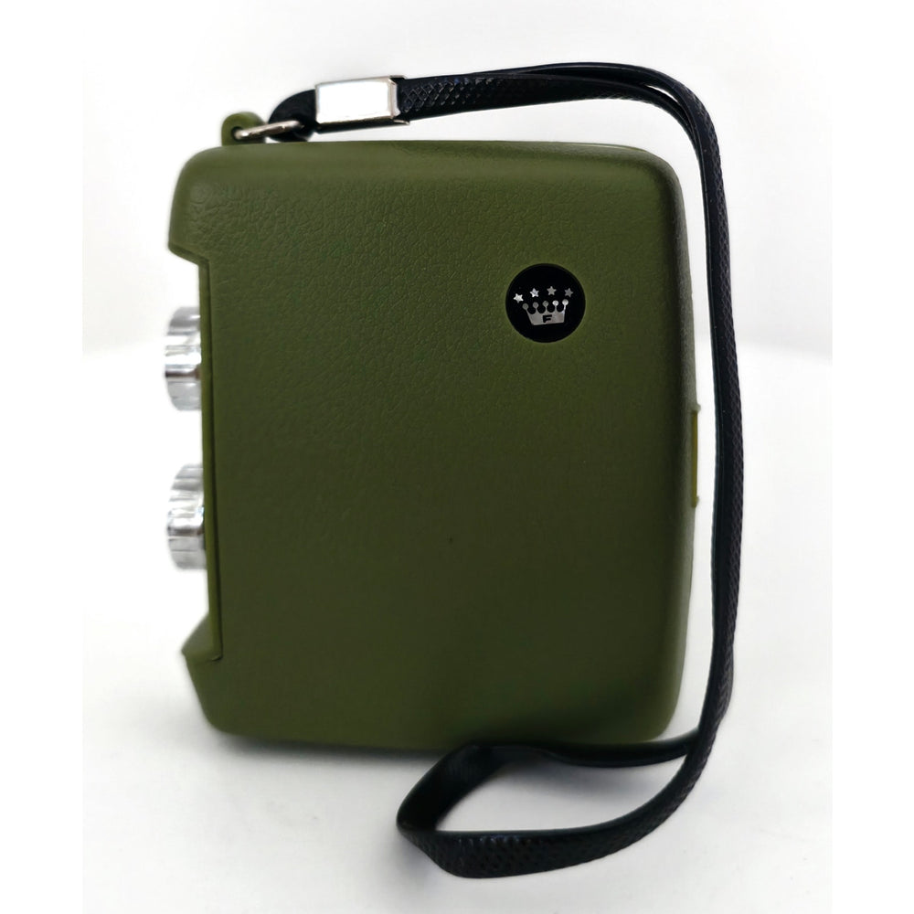 VINTAGE *NEW* 1970's Four Star FS-7 Green Solid State AM Transistor Radio