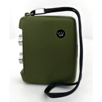 VINTAGE *NEW* 1970's Four Star FS-7 Green Solid State AM Transistor Radio