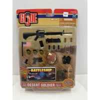 VINTAGE *NEW* 2000 GI Joe Battle Gear Desert Soldier Set