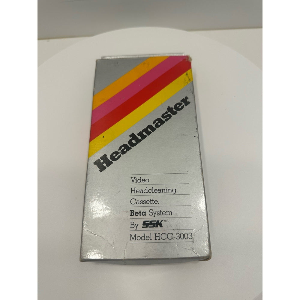 VINTAGE *NEW* 1980's Headmaster Video Head Cleaning Beta