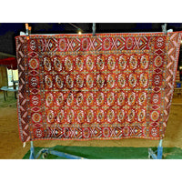 VINTAGE *PRISTINE* 1960's Patterned Labanese Velvet Tapestry