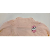 VINTAGE *NEW* 1960's Dotty Mann Women's Light Peach Collared Sweater Size L (40) USA