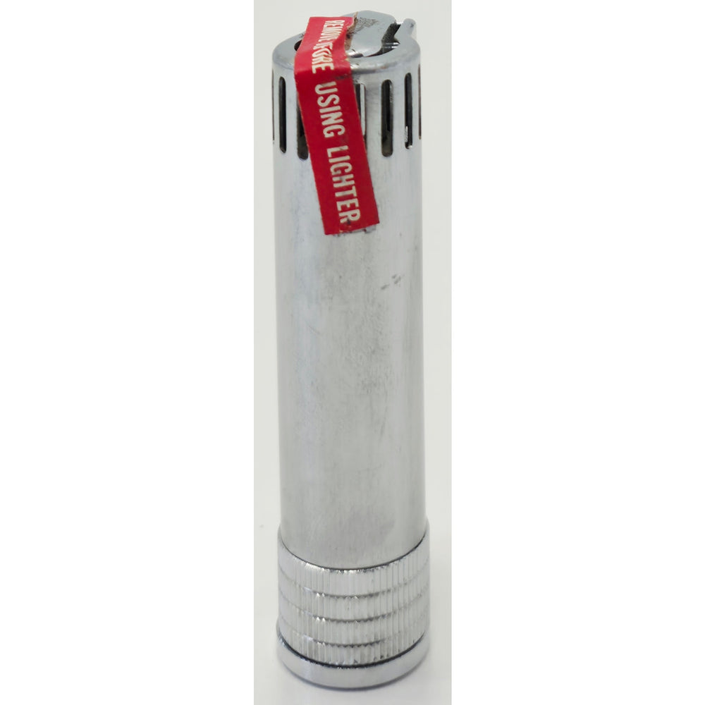 VINTAGE *NEW* 1960's Continental Butane Kwik-Fill Silver Lighter Japan