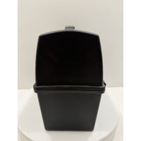 VINTAGE *NEW* 1970's Aladdin Dura Diner Black Plastic Dome Lunch Box w/ Thermos