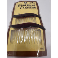 VINTAGE *NEW* 1975 Goody Kant-Slip Fashion Combs Wave Set of 2