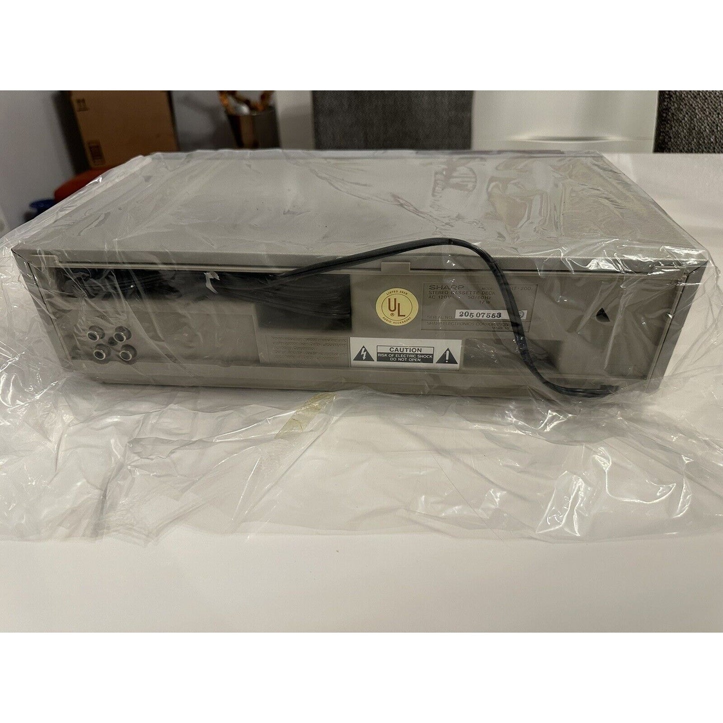 VINTAGE *NEW* 1980's Sharp RT-200 Japan Stereo Cassette Tape Deck