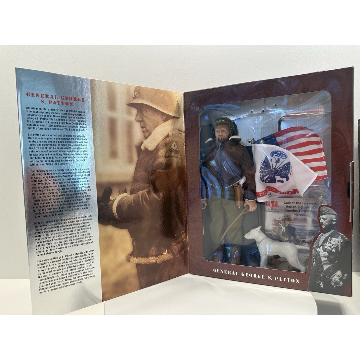 VINTAGE 1997 GI Joe Classic Collection General George S Patton Action Figure