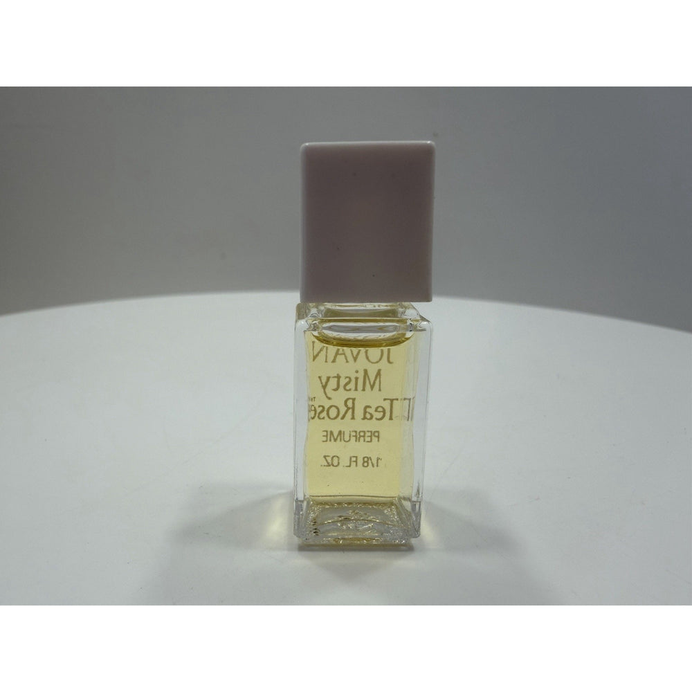 VINTAGE *NEW* 1960's JOVAN Misty Tea Rose Perfume, 1/8 Fl. Oz
