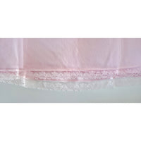 VINTAGE *NEW* 1960's Women's Light Pink Waltz Gown w/ Flowers 100% Nylon Size 40