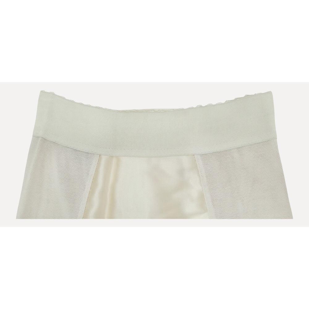 VINTAGE *NEW* 1960's Macbess Women's Cream Shapewear w/Garters Size M USA