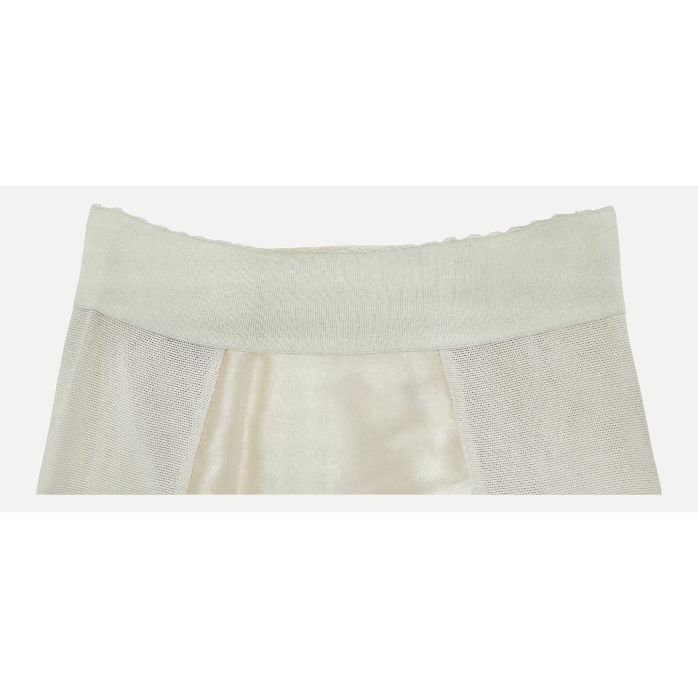 VINTAGE *NEW* 1960's Macbess Women's Cream Shapewear w/Garters Size M USA