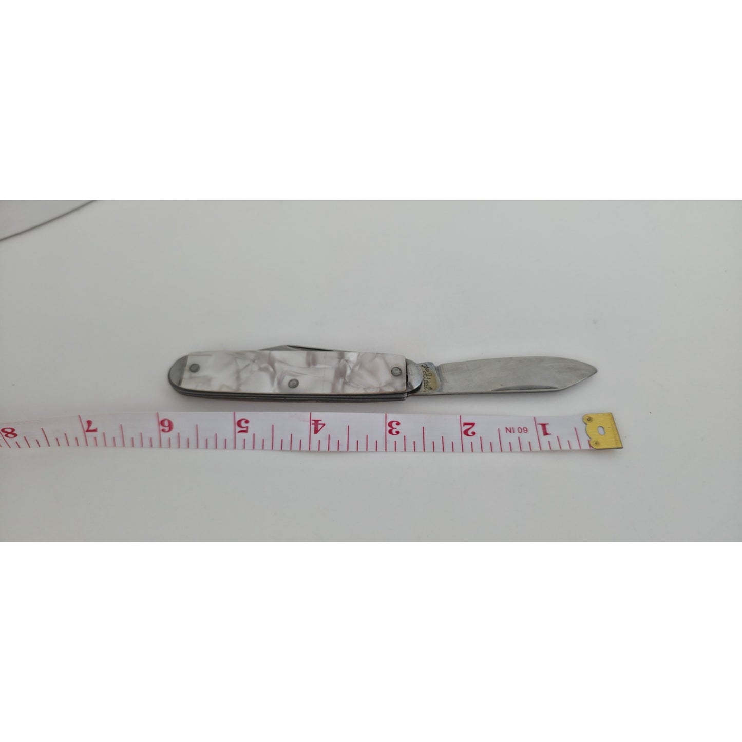 VINTAGE *NEW* 1960's Stainless Steel 2-Blade Pocket Knife