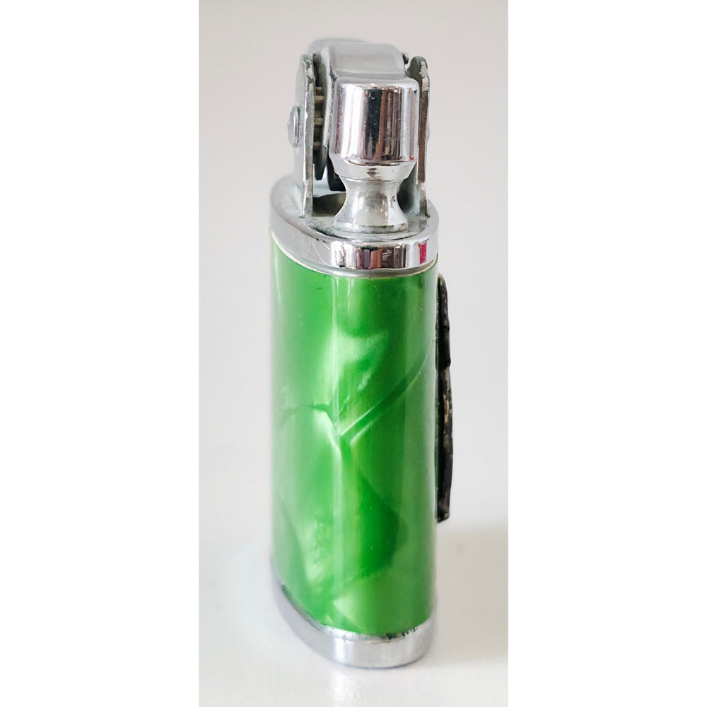 VINTAGE *NEW* 1956 Royal Star Japanese Super Lighter with Poodle Dog (Green)