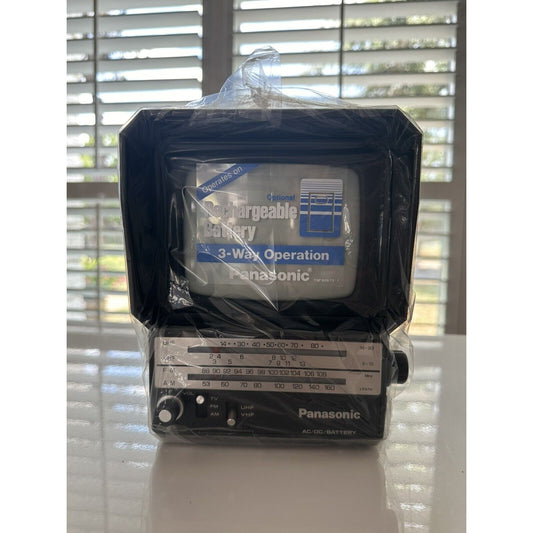 VINTAGE *NEW* Panasonic TR-5041P Portable TV am/fm Radio