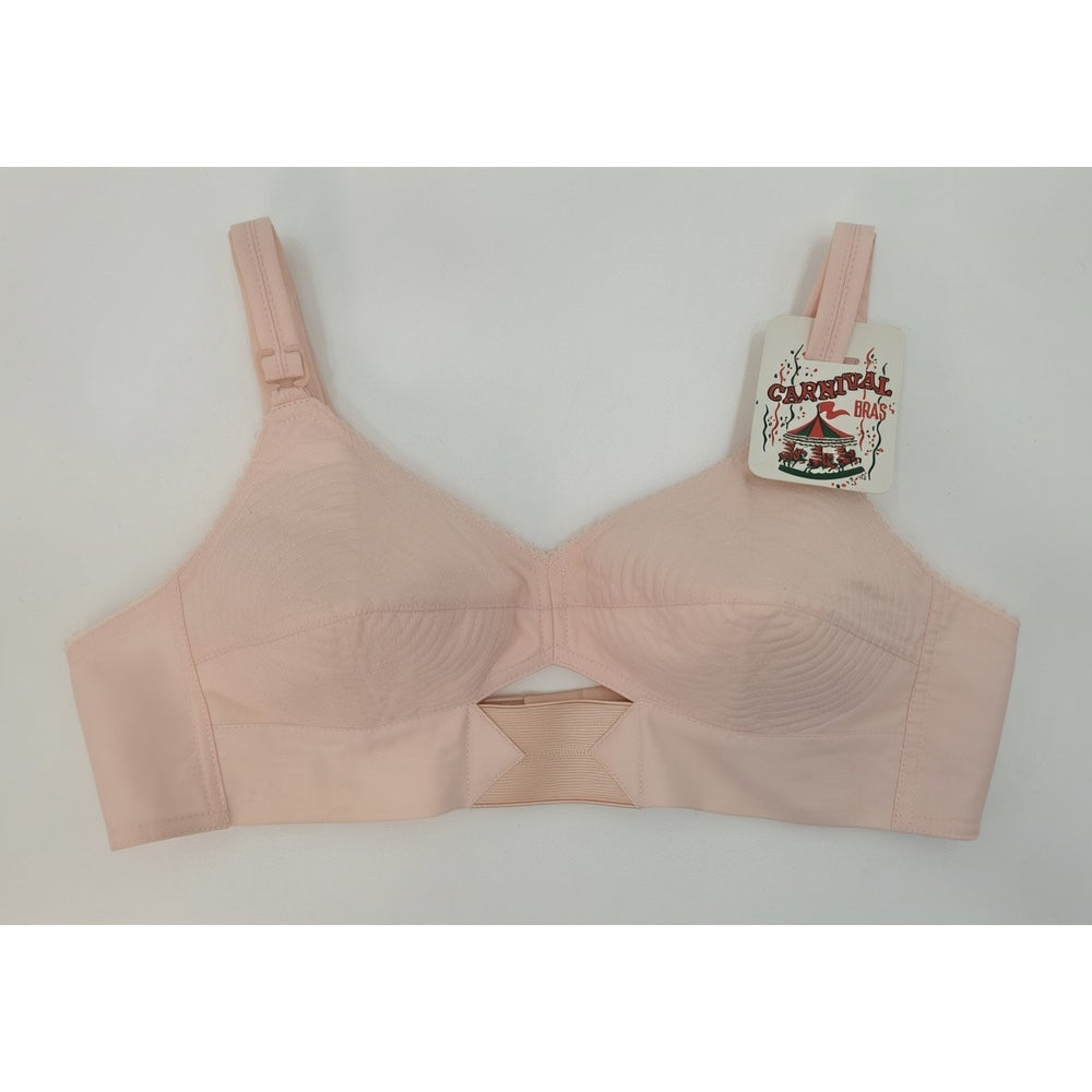 VINTAGE *NEW* 1960's Carnival Women's Pink Bullet Bra Size 32A USA