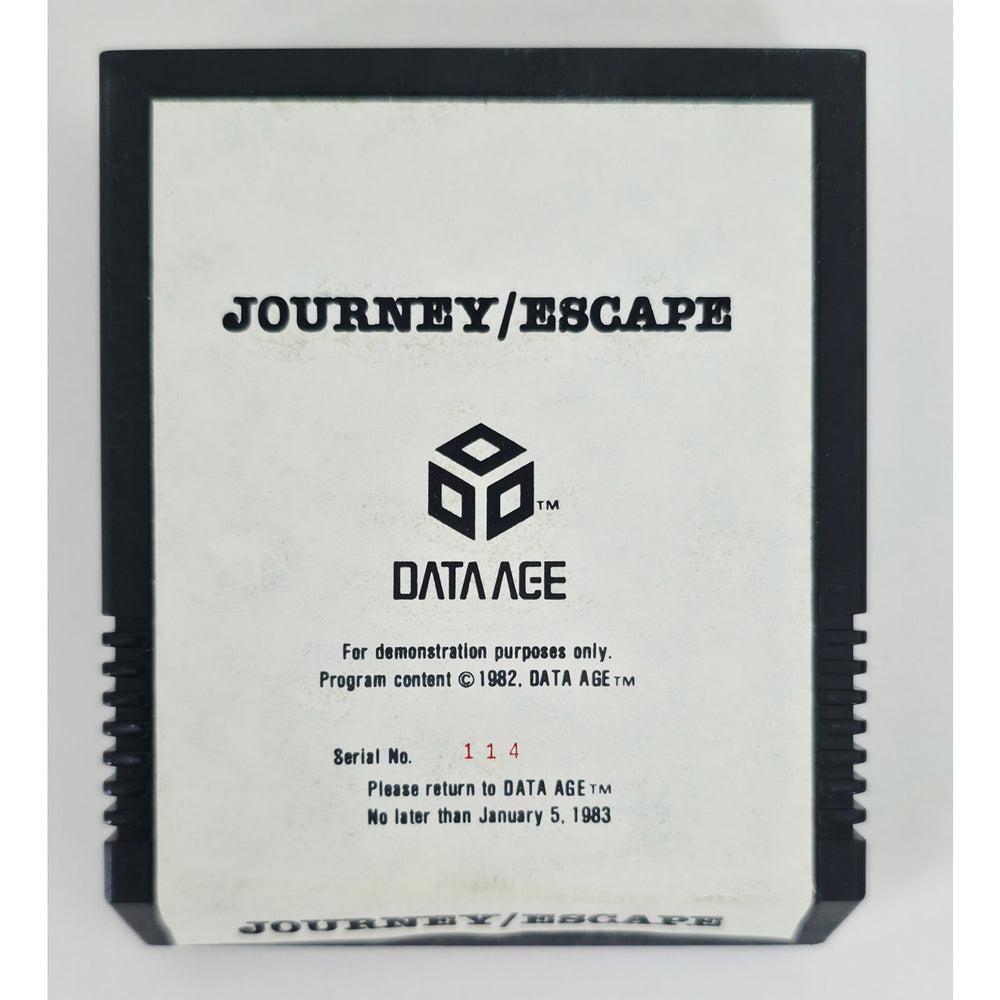 Atari 2600 1982 Journey Escape Video Game Unsold Dealer Stock Demo #114