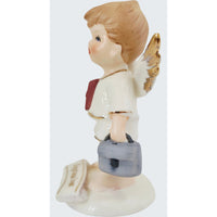 VINTAGE *NEW* 1960's September Birthday Angel Figurine Porcelain Made in Japan
