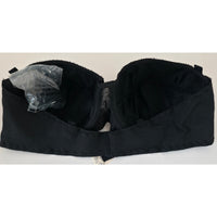 VINTAGE *NEW* 1960's Stephanie Women's Black Padded Strapless Bra Size 34B USA