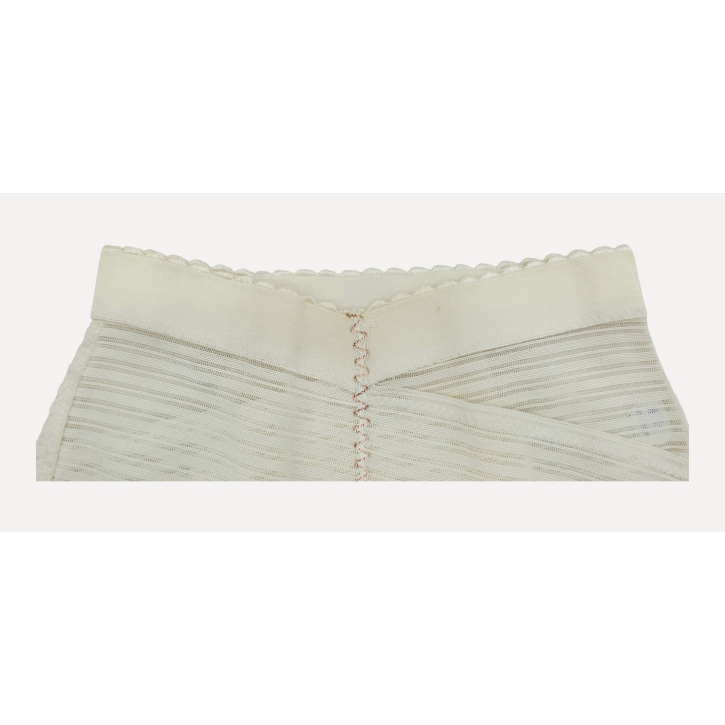 VINTAGE *NEW* 1960's Magic Charm Women's Sheer Cream Girdle w/Garters Size L USA