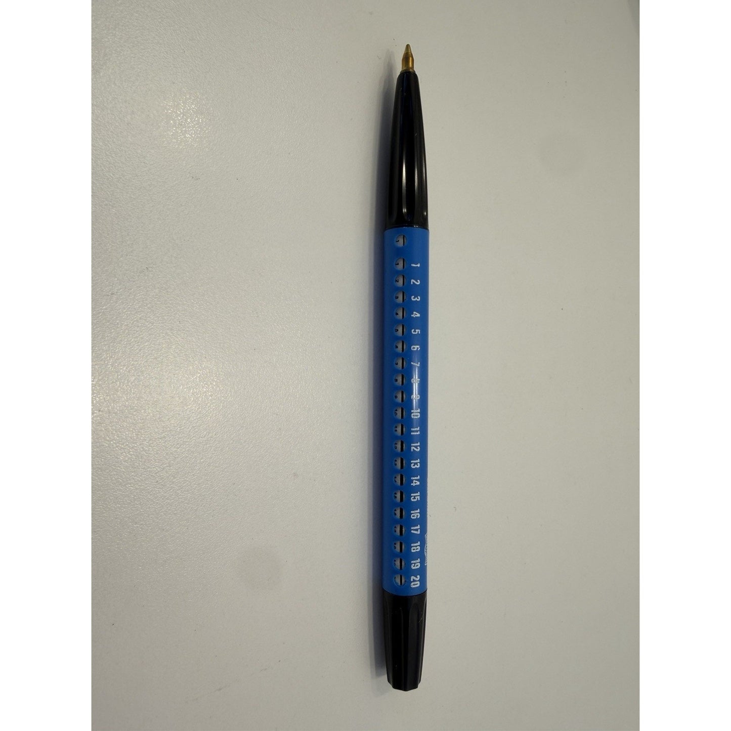 VINTAGE *NEW* 1960's Universal Manual Calculation Pen - Blue