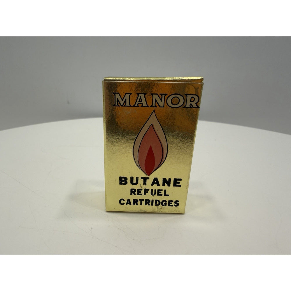 VINTAGE *NEW* 1950's Manor Butane Twin Refuel Cartridges