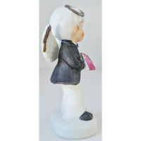 VINTAGE *NEW* 1960's June Boy Birthday Angel Figurine Porcelain 4MA-114