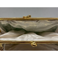 VINTAGE *NEW* 1960's Hand-Made Fancy Beaded Purse Green