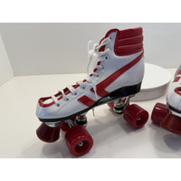 VINTAGE *NEW* 1970's Hot Shot Vinyl Demi-Boot Roller Skates-Men's 7/Women's 9