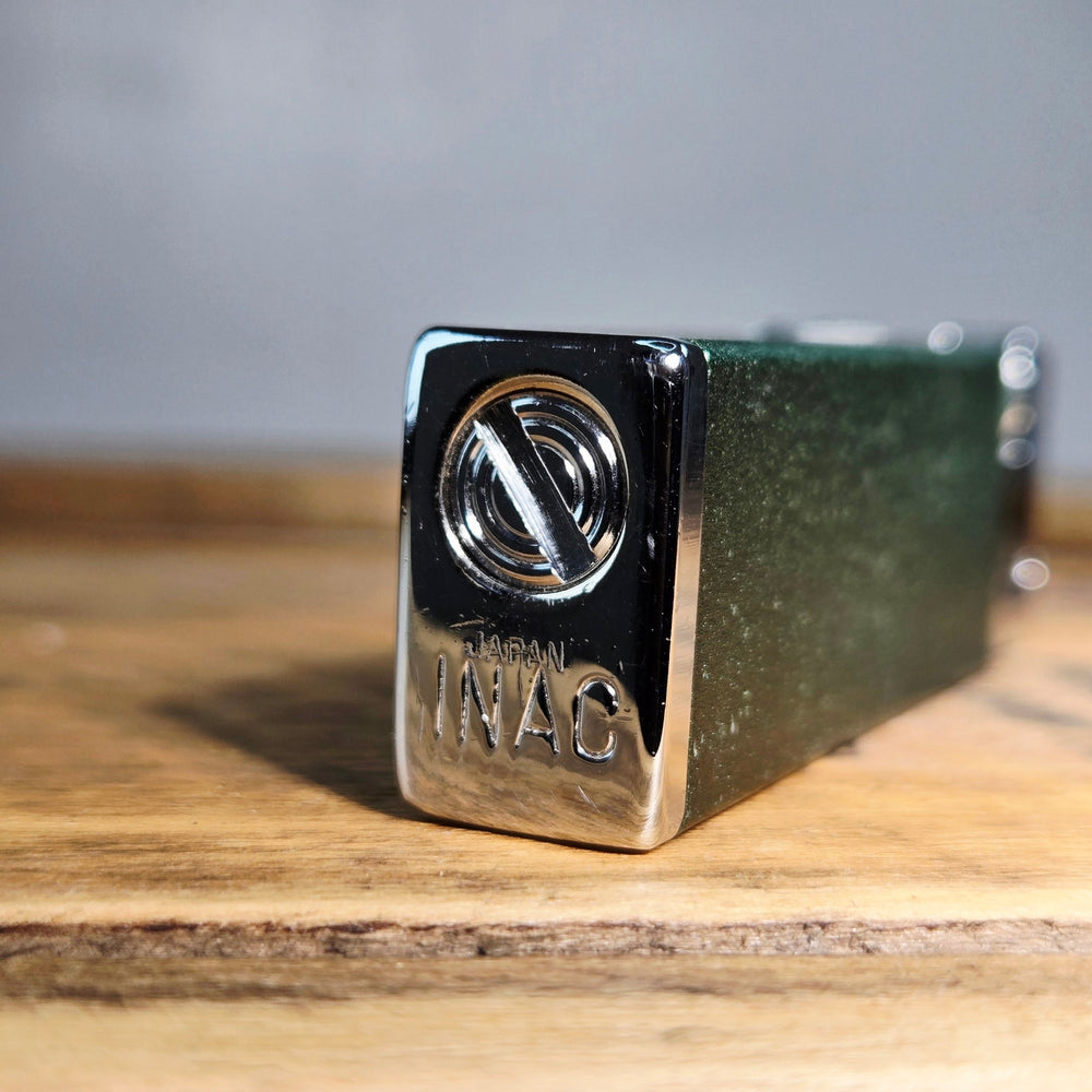 VINTAGE *NEW* 1960's Green INAC Butane Lighter Japan