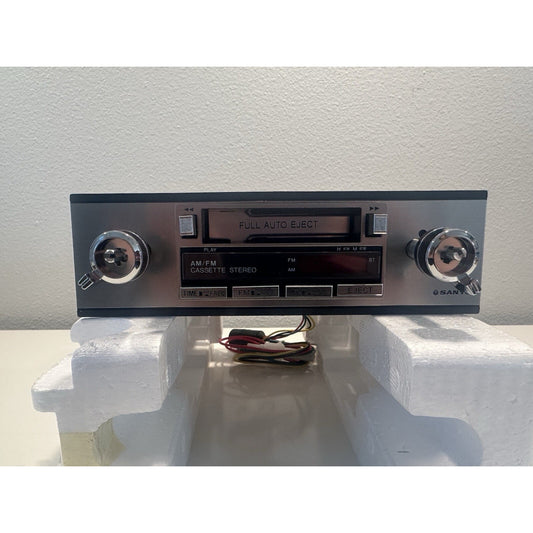 VINTAGE *NEW* Sanyo FT-C10 Indash Mini am/fm Cassette Car Stereo