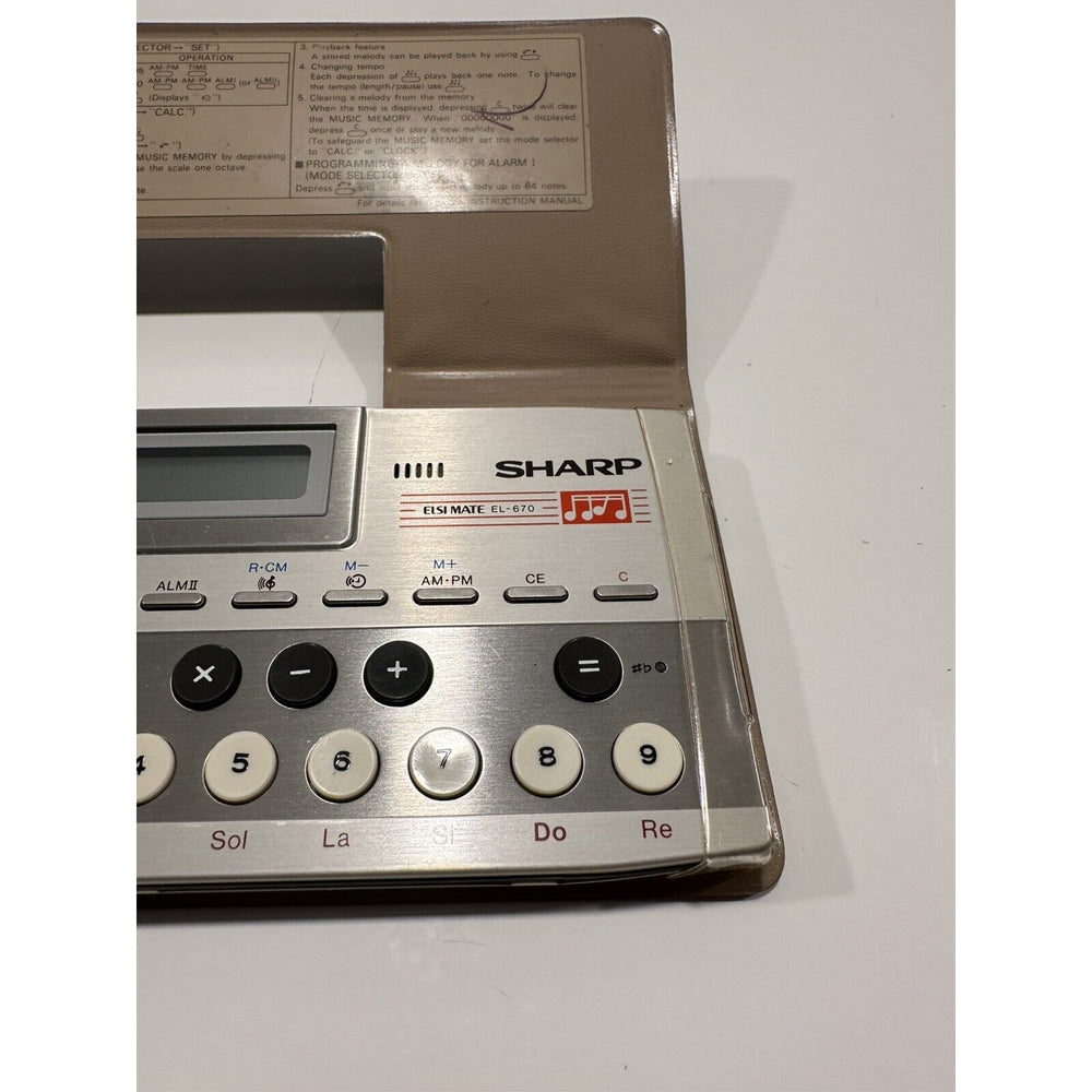 VINTAGE *NEW* Sharp EL-231 Electronic Calculator Japan