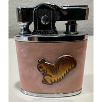 VINTAGE *NEW* 1956 Royal Star Lighter Pink with Gold Squirrel
