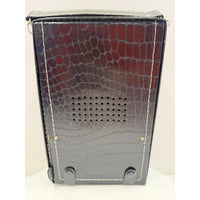 VINTAGE *NEW* 1960's Petrosonic AM Sport Snake Brown Case Radio